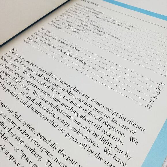 Isaac Asimov's Library of Universe Space Garbage Book 1989 Space Science Unread - Picture 10 of 11